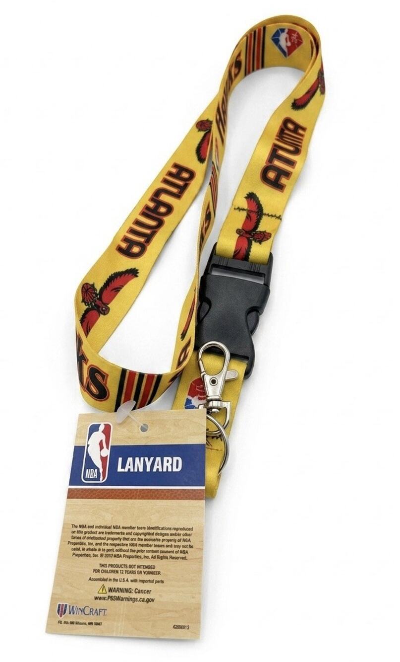 Atlanta Hawks Reversible Graphic Detachable Lanyard